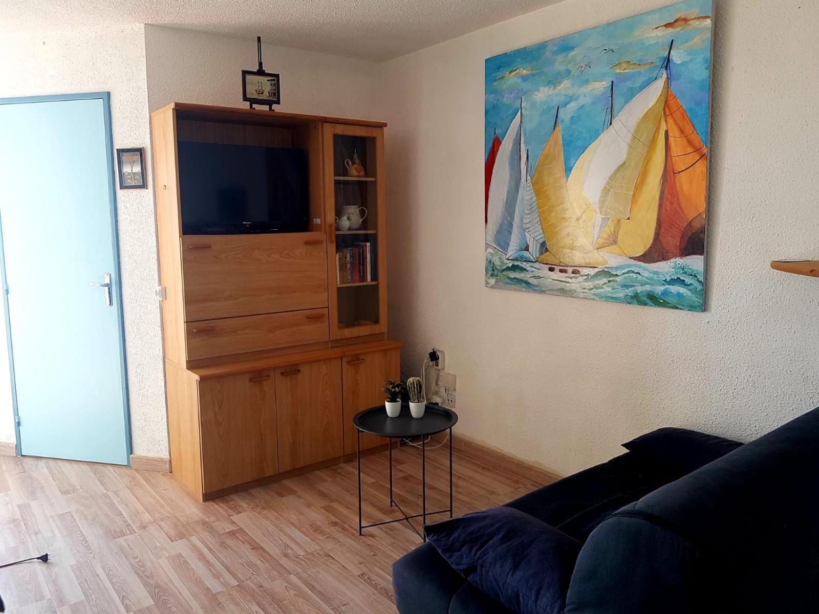 T2 Sur Le Port Avec Parking Lägenhet Gruissan Exteriör bild